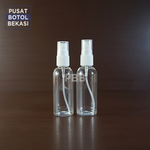 Botol Spray 60ml Bening Tutup Putih ISI 50 PCS Lazada Indonesia