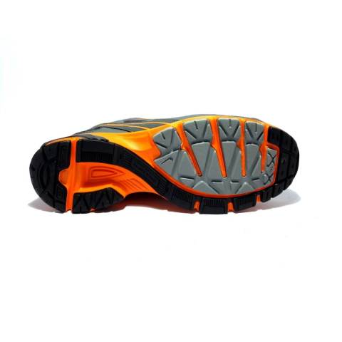 Eagle Ecolight Sepatu Lari - Dark Grey Orange