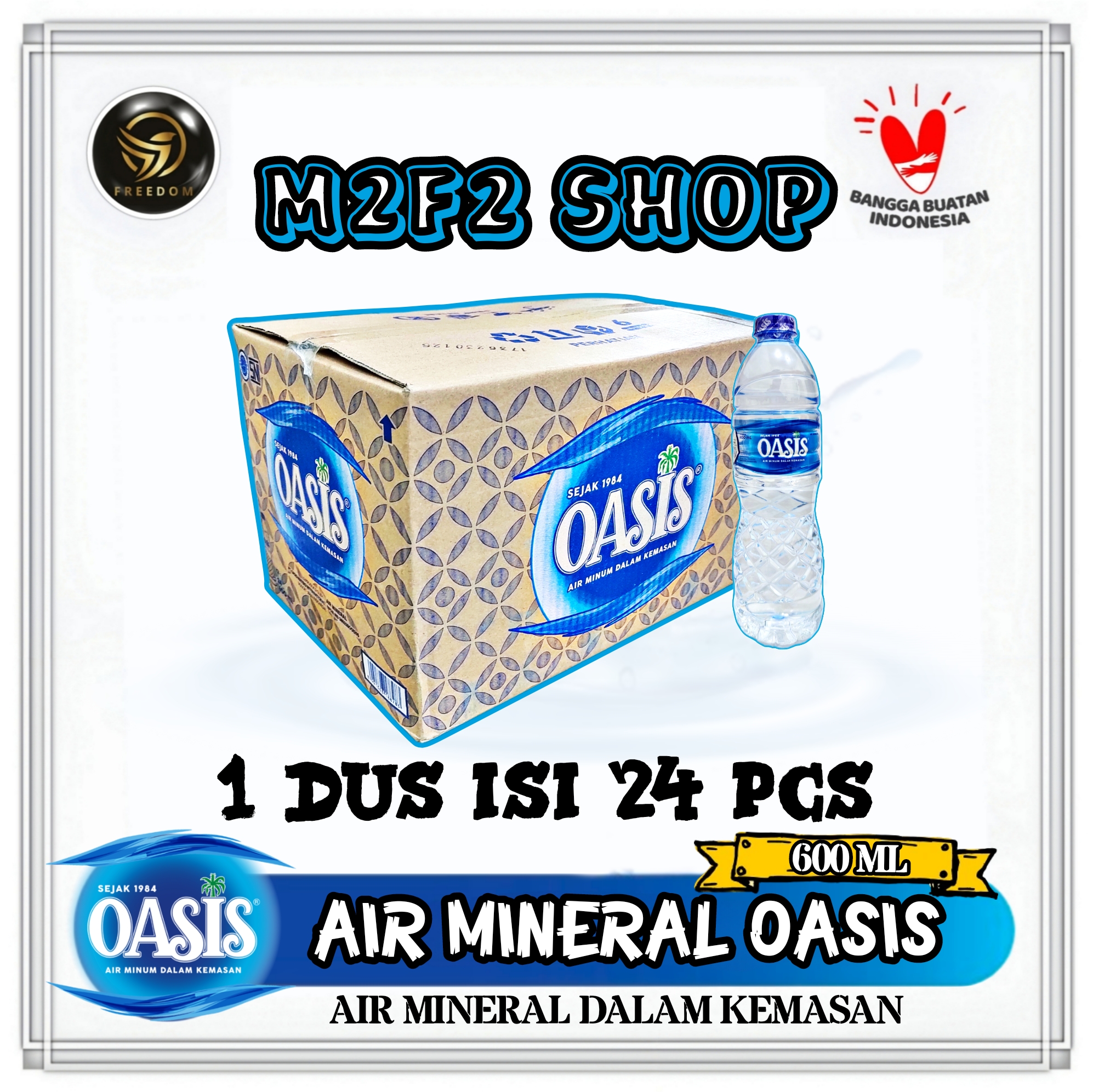 Air Mineral Oasis Botol Tanggung Pet Ml Kemasan Karton Lazada