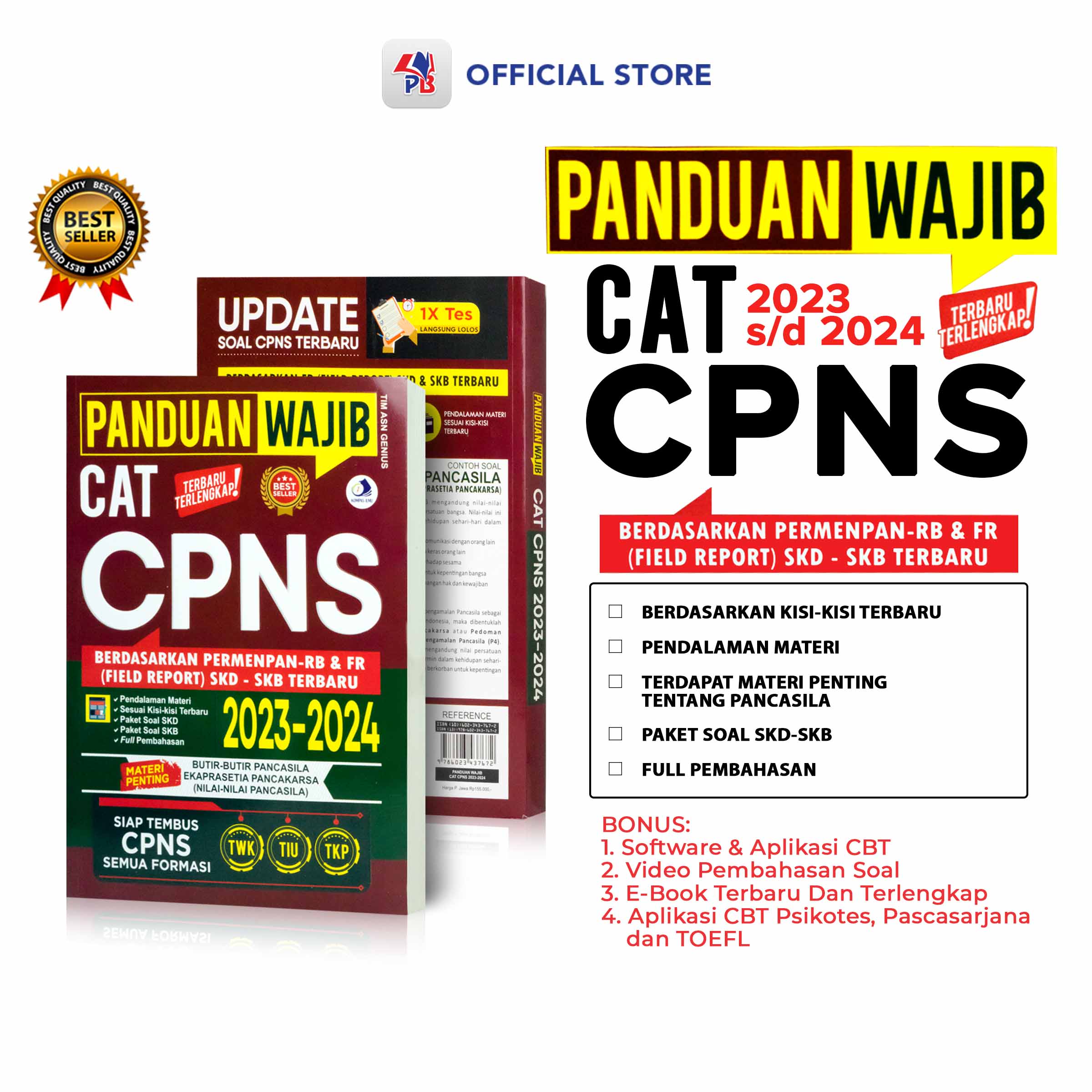 Buku Cpns Panduan Wajib Cat Cpns Berdasar