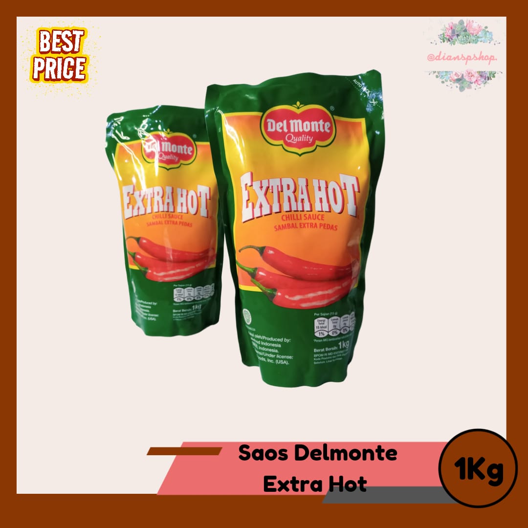 Del Monte Extra Hot Kg Extra Pedas Saus Sambal Lazada Indonesia