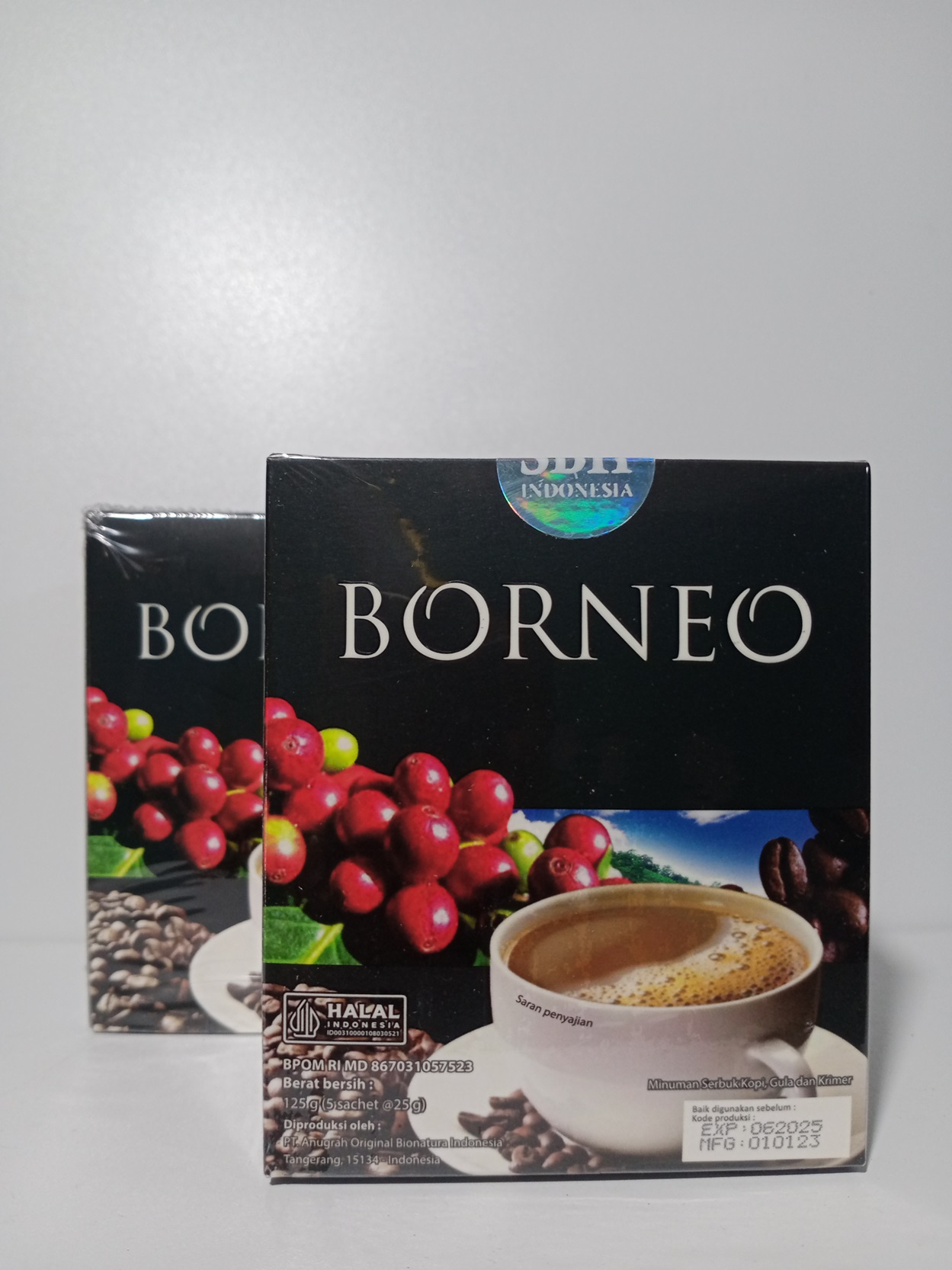 Kopi Borneo Isi Sachet Original Asli Lazada Indonesia