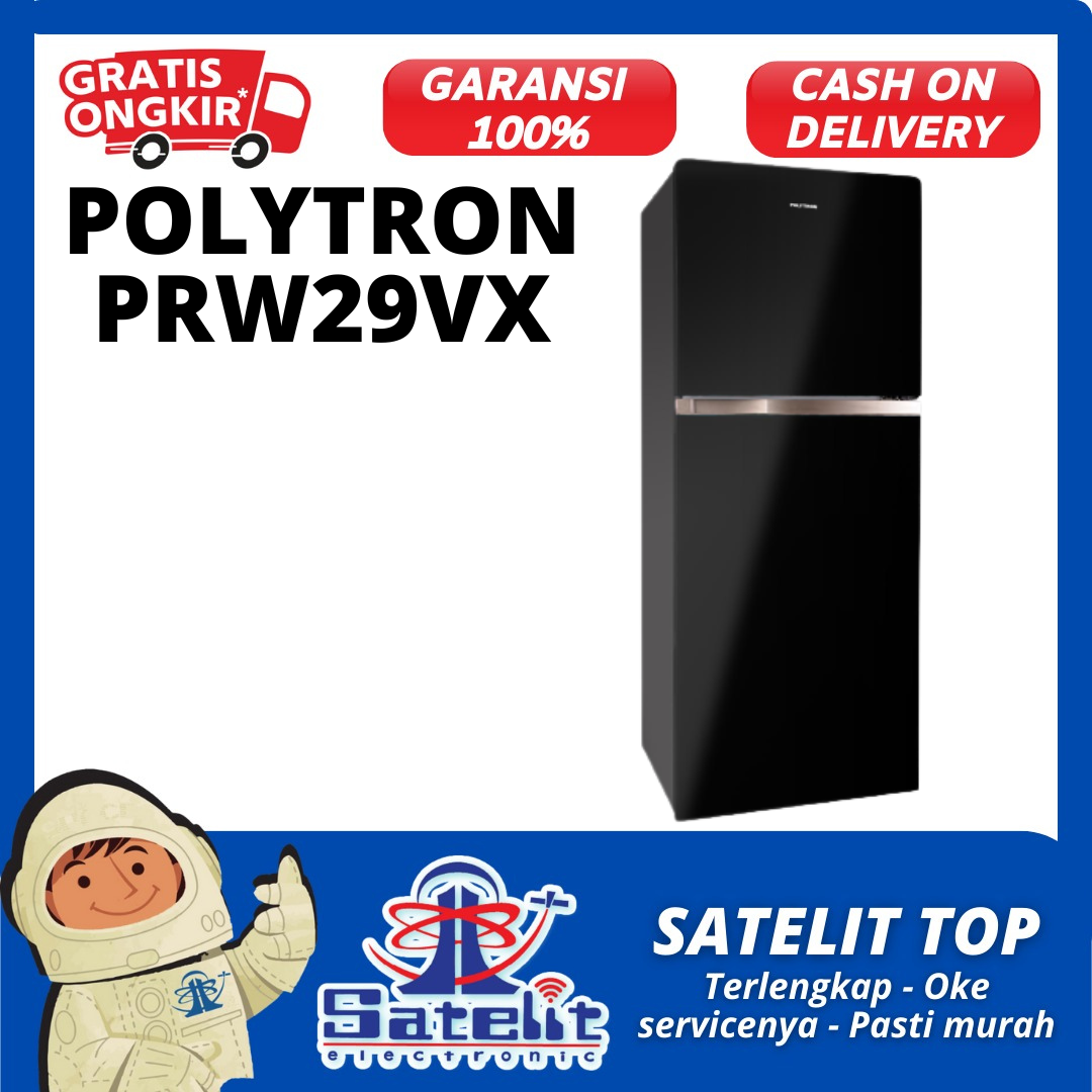 Kulkas Refrigerator Lemari Es Polytron Prw Vx Lazada Indonesia