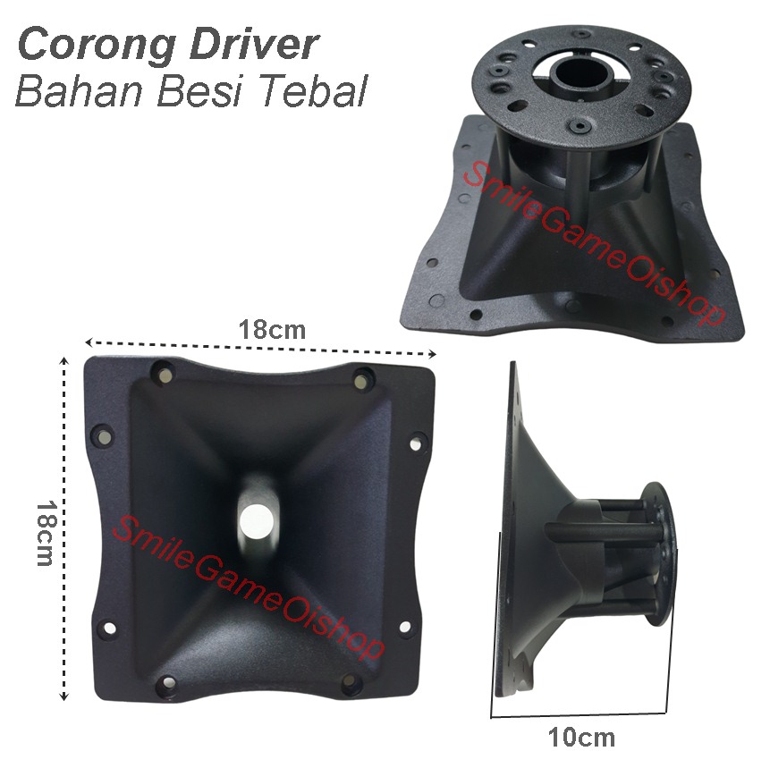 Corong Tweeter Driver Corong Bahan Besi Tebal Ukuran X Cm Lazada