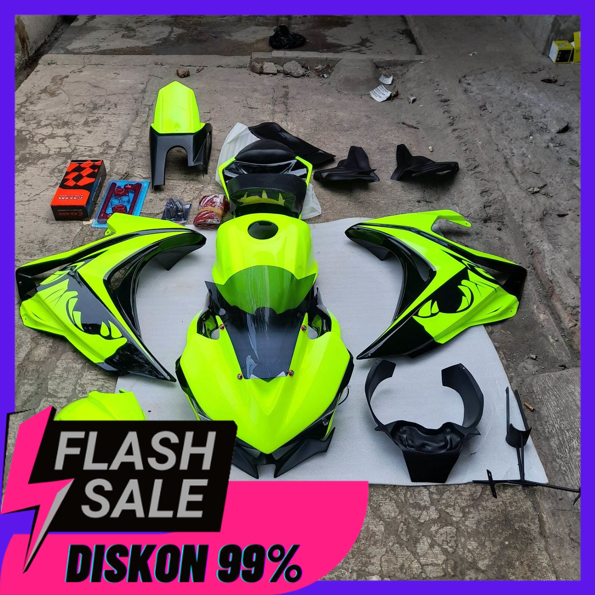 Full Fairing Body Sett Model R25 PNP Yamaha Byson Karbu Lazada Indonesia