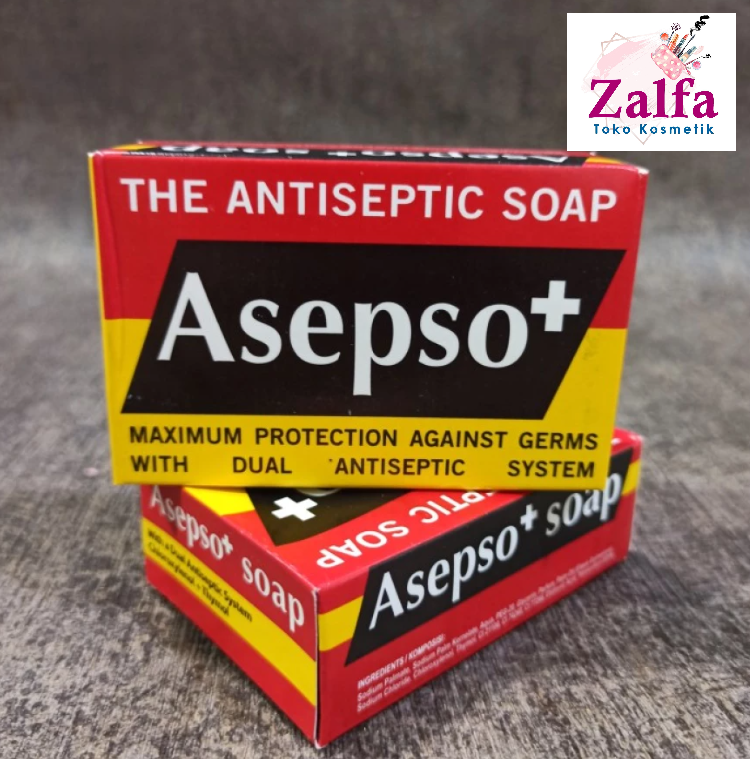 Asepso Antiseptic Soap 80 Gr ASEPSO Sabun Batang 80 Gr Lazada Indonesia