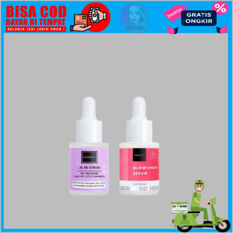 Scarlet Serum Mini Whitening Acne To Glow Mini Series Serum Mini