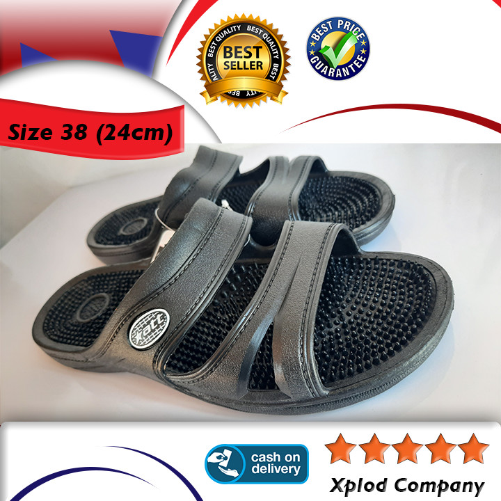 SANDAL KESEHATAN SANDAL REFLEKSI ALAS DURI UKURAN 38 ATT MB 600 SELOP