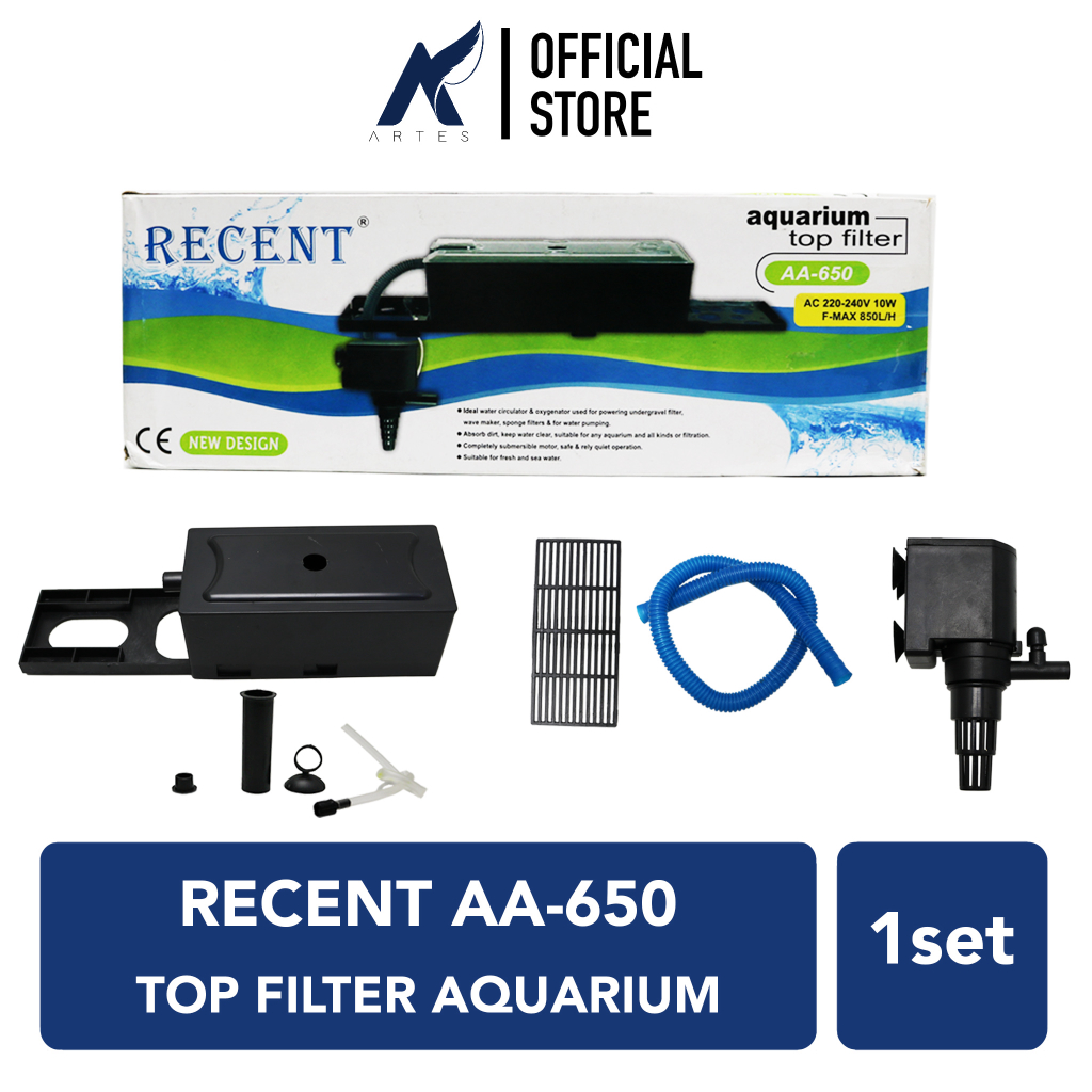 Recent Aa Mesin Top Filter Box Aquarium Akuarium Aquascape Pompa