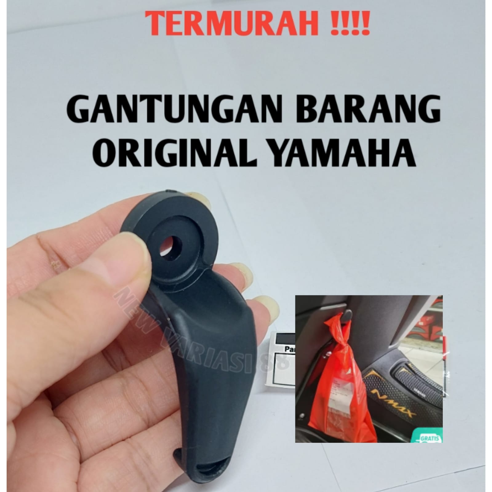 GANTUNGAN HOOK HUGGAGE YAMAHA NMAX MIO LEXI FINO AEROX UNIVERSAL MODEL