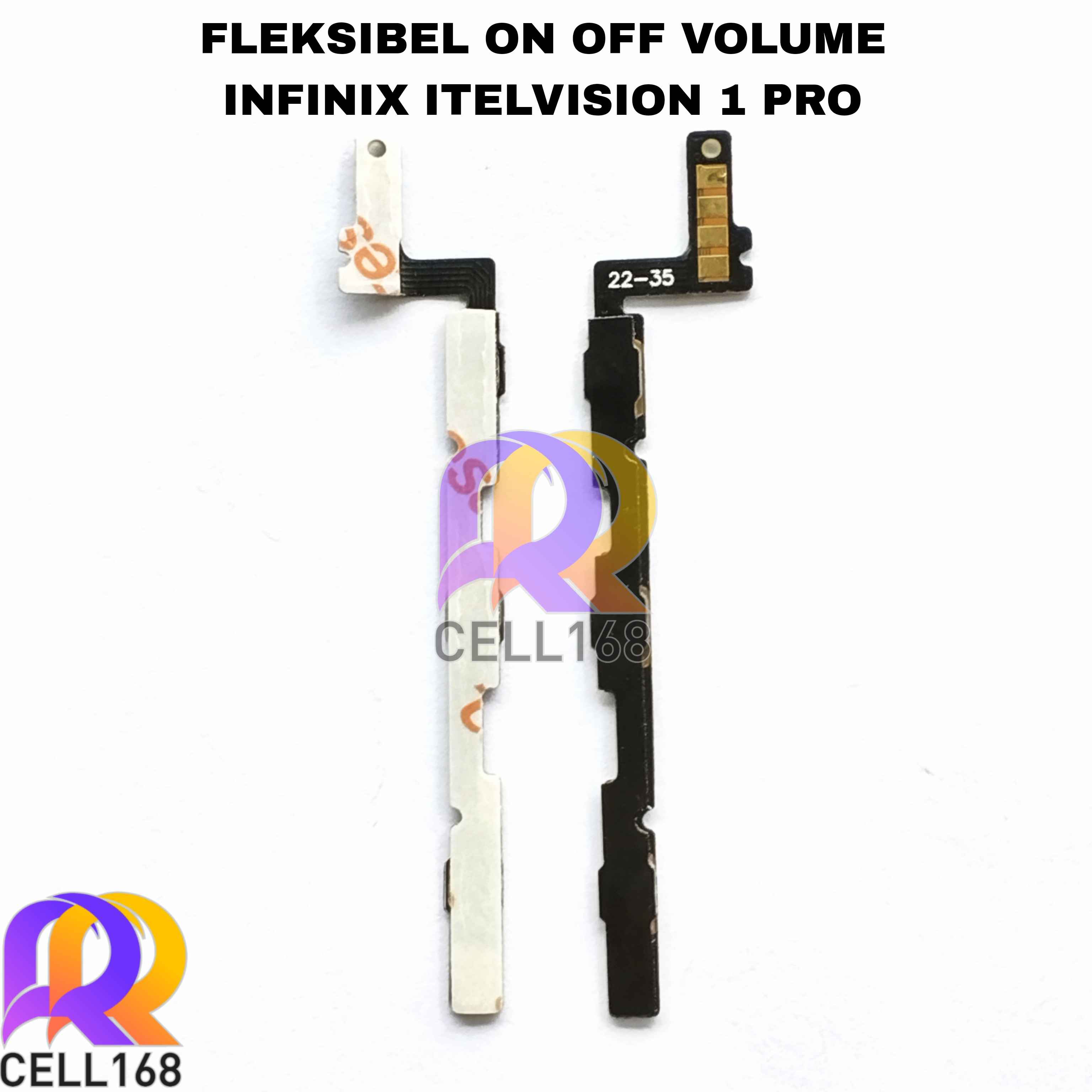 Flexible On Off Infinix Itelvision Pro Flexibel Tombol Volume Power