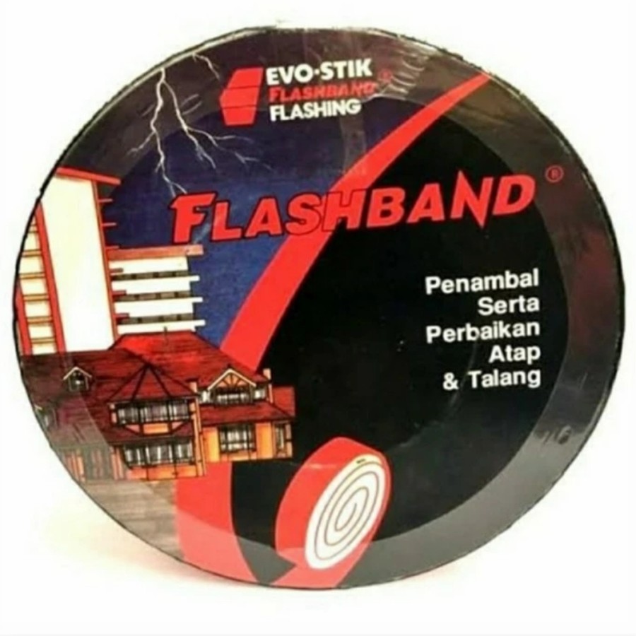 Penambal Serta Perbaikan Atap Dan Talang Cm Flashband Evo Stik