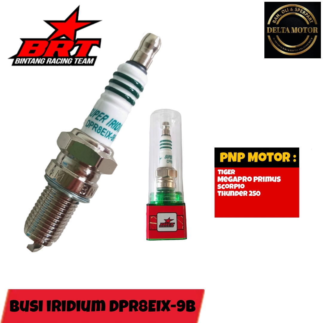 Busi Racing BRT Super Iridium Beat Vario Nmax Mio Vega Pcx Scoopy Supra