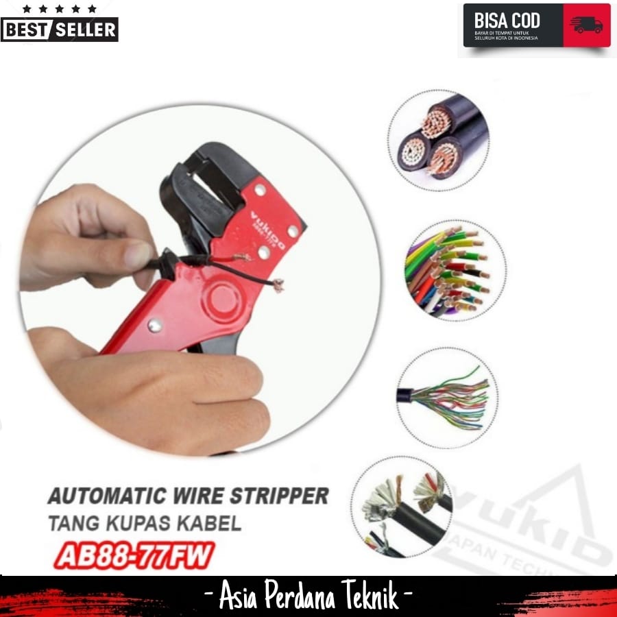 Automatic Wire Stripper Tang Kupas Pemotong Kabel Dan Kawat Model F