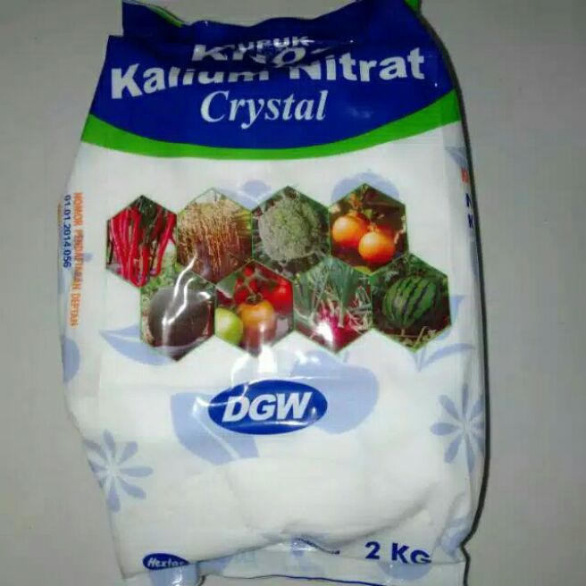 Kno Kalium Nitrat Crystal Dgw Kg Lazada Indonesia