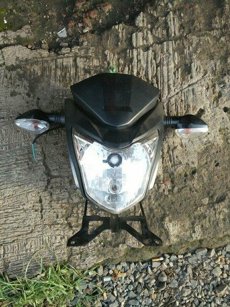 Head Lamp Lampu Depan Set Honda Verza Buat Modif New Megapro Mono Tiger