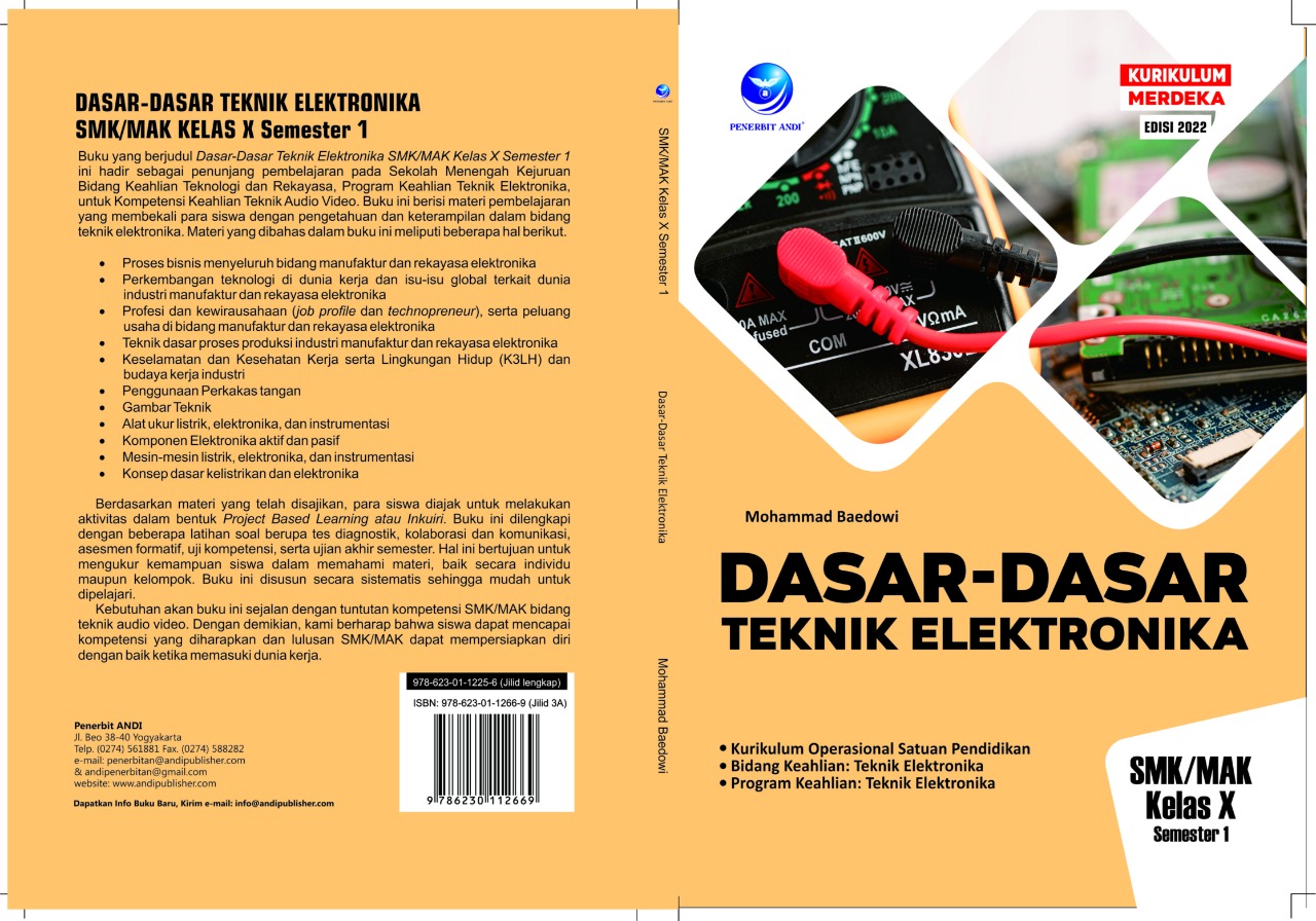 Dasar Dasar Teknik Elektronika Smk Mak Kelas X Semester Kur