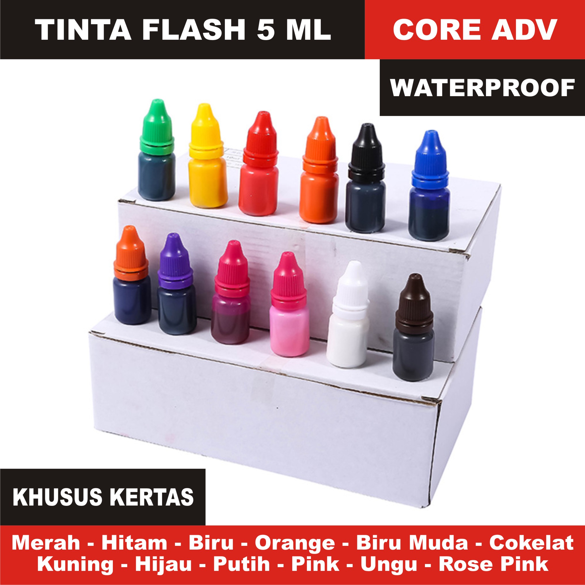 Tinta Stempel Flash Waterproof Lazada Indonesia