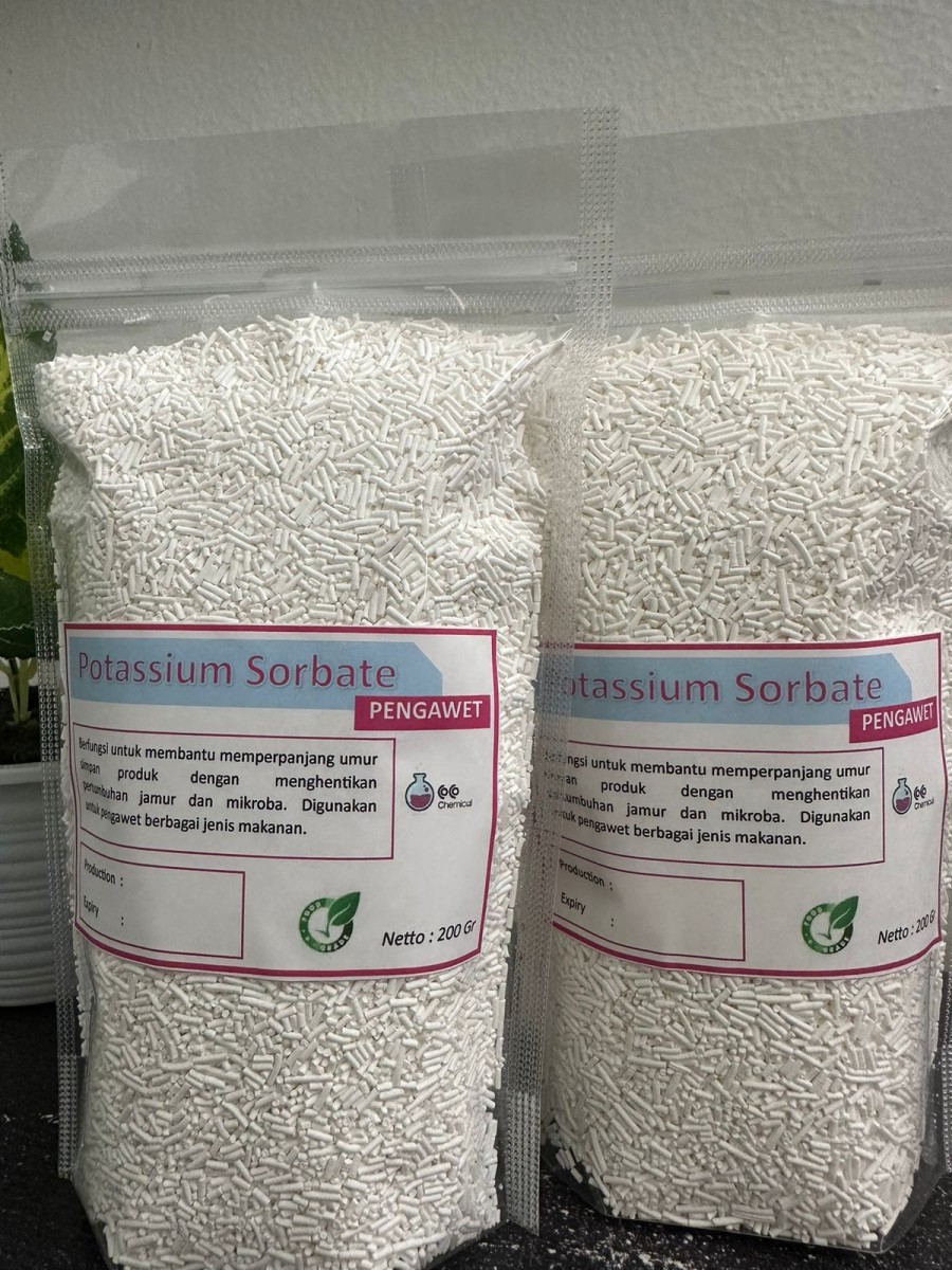 Potassium Sorbate Kalium Sorbat Pengawet Makanan Kemasan Repack