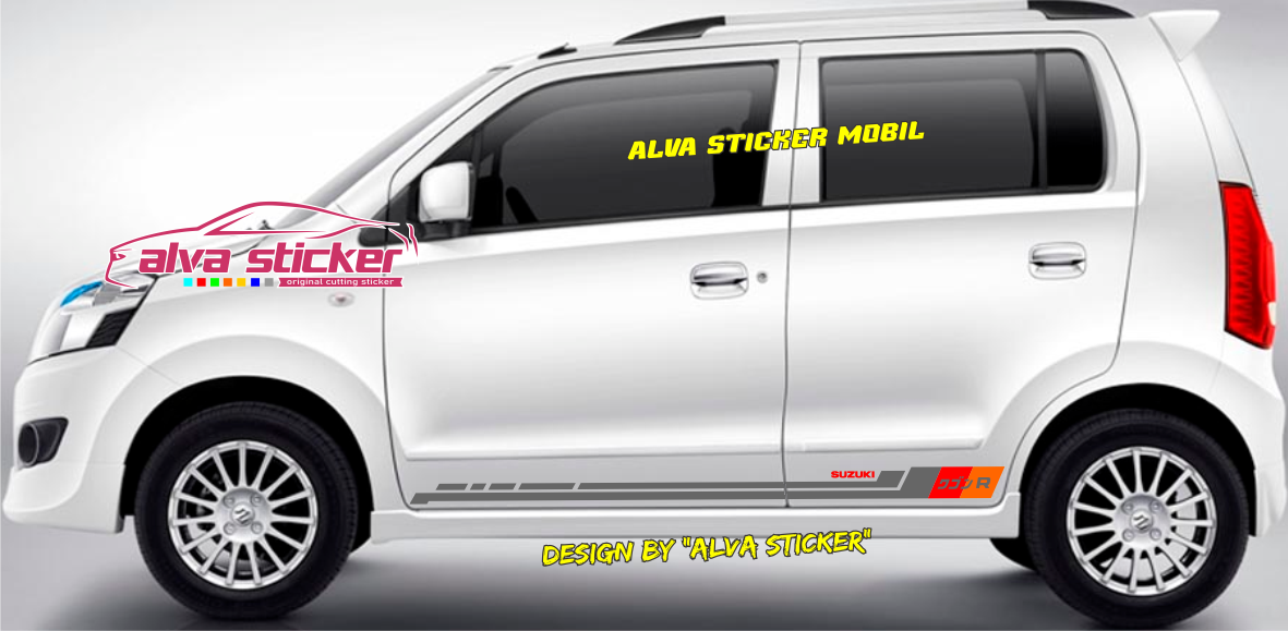 New Sticker Wagon R Stiker List Cutting Kanji Jdm Stiker Body Mobil