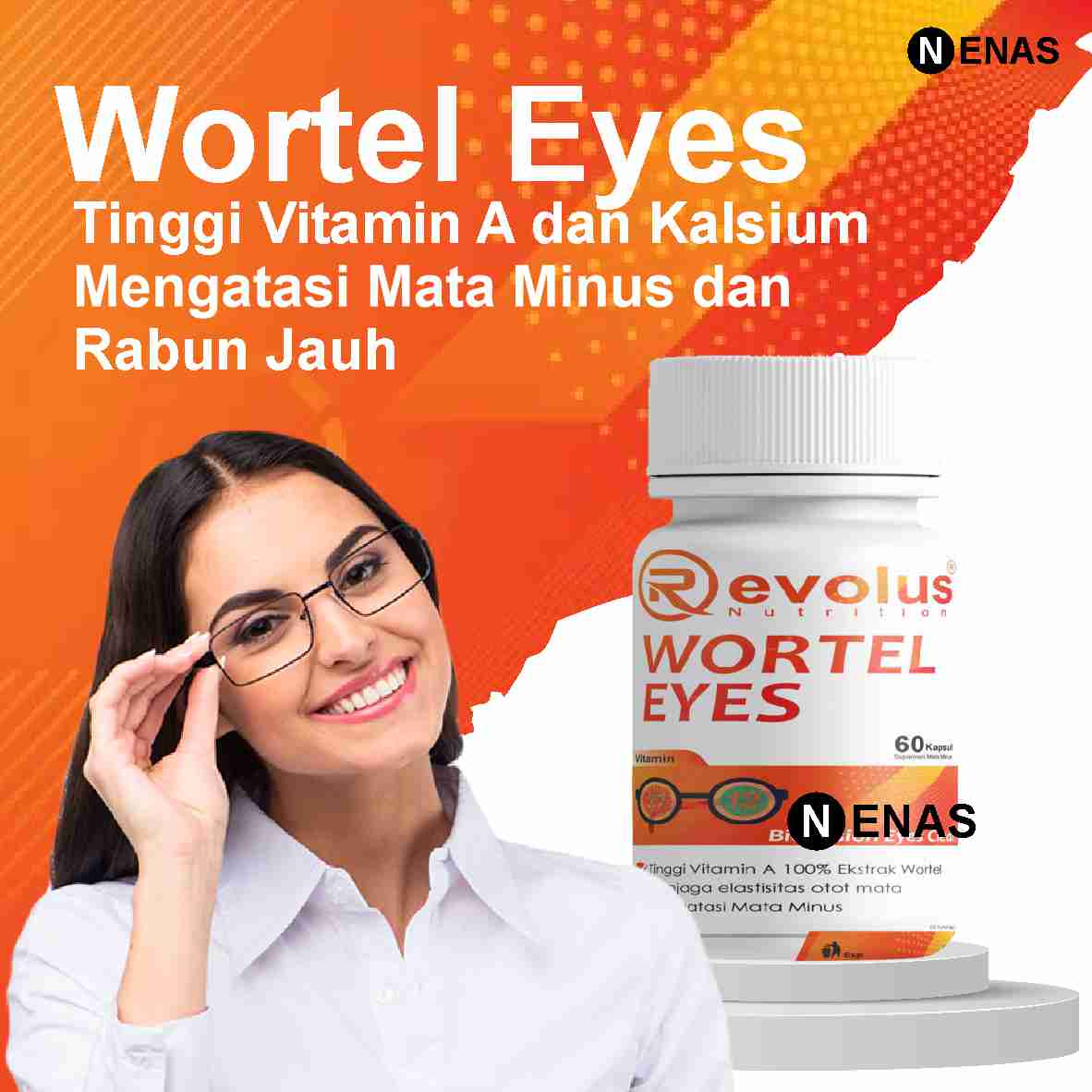 Mata Minus Wortel Eyes Rabun Jauh Dekat Vision Vitamin Sakit Mata Minus