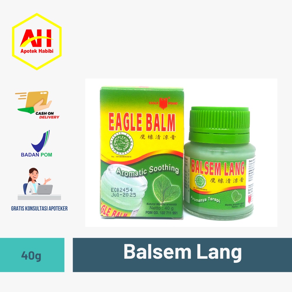 Balsem Lang Eagle Balm 40 Gr Lazada Indonesia