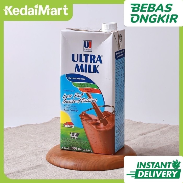 Ultra Milk Low Fat Chocolate L Lazada Indonesia