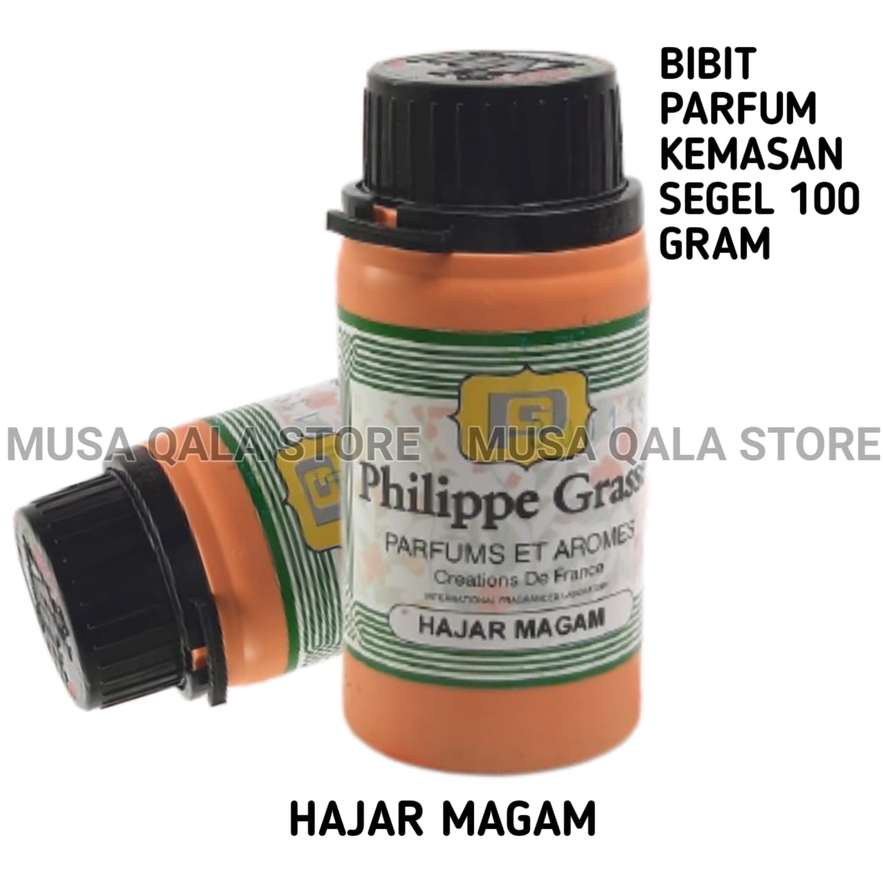 Bibit Parfum Hajar Aswad 100 Gram Minyak Wangi Murni Hajar Magam