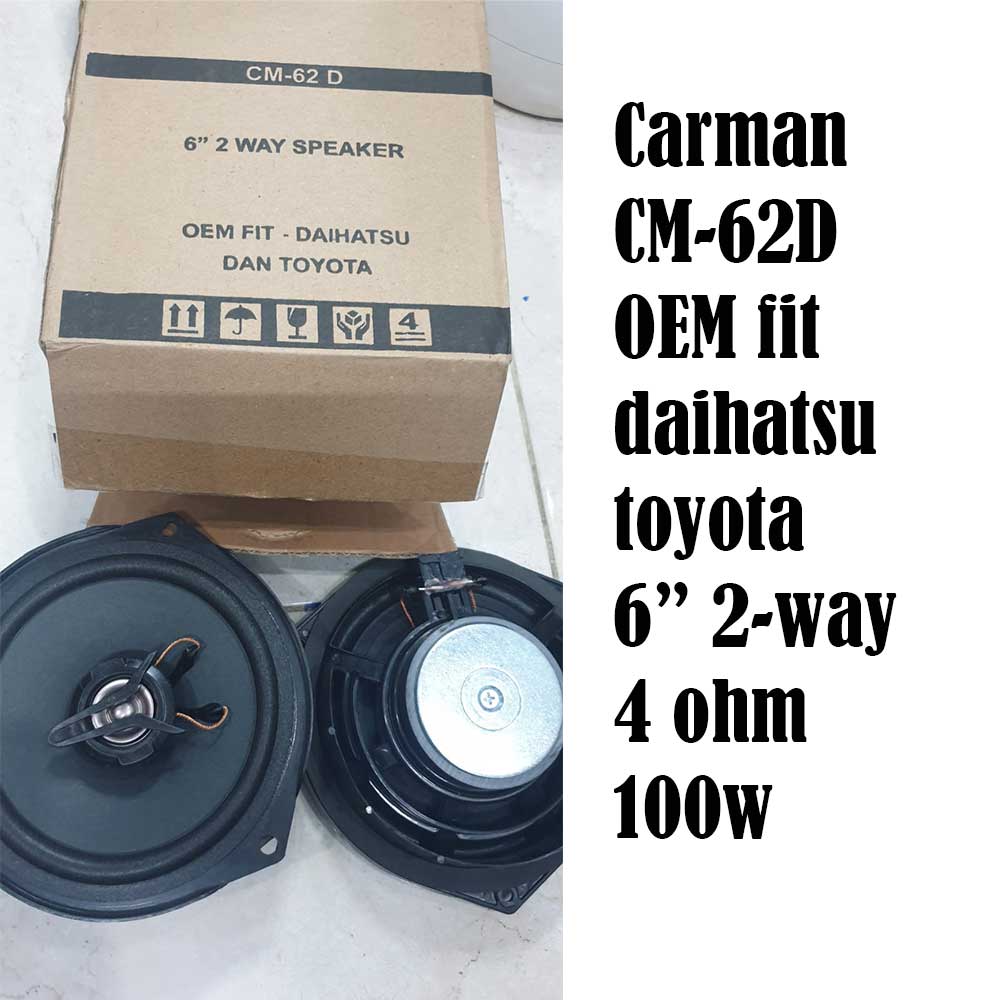 Speaker Pintu Mobil Coaxial Cm D Carman Inch Ways Cm D Watts