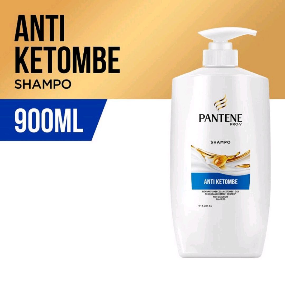 Pantene Shampoo Anti Ketombe Kemasan Besar 900ml Lazada Indonesia