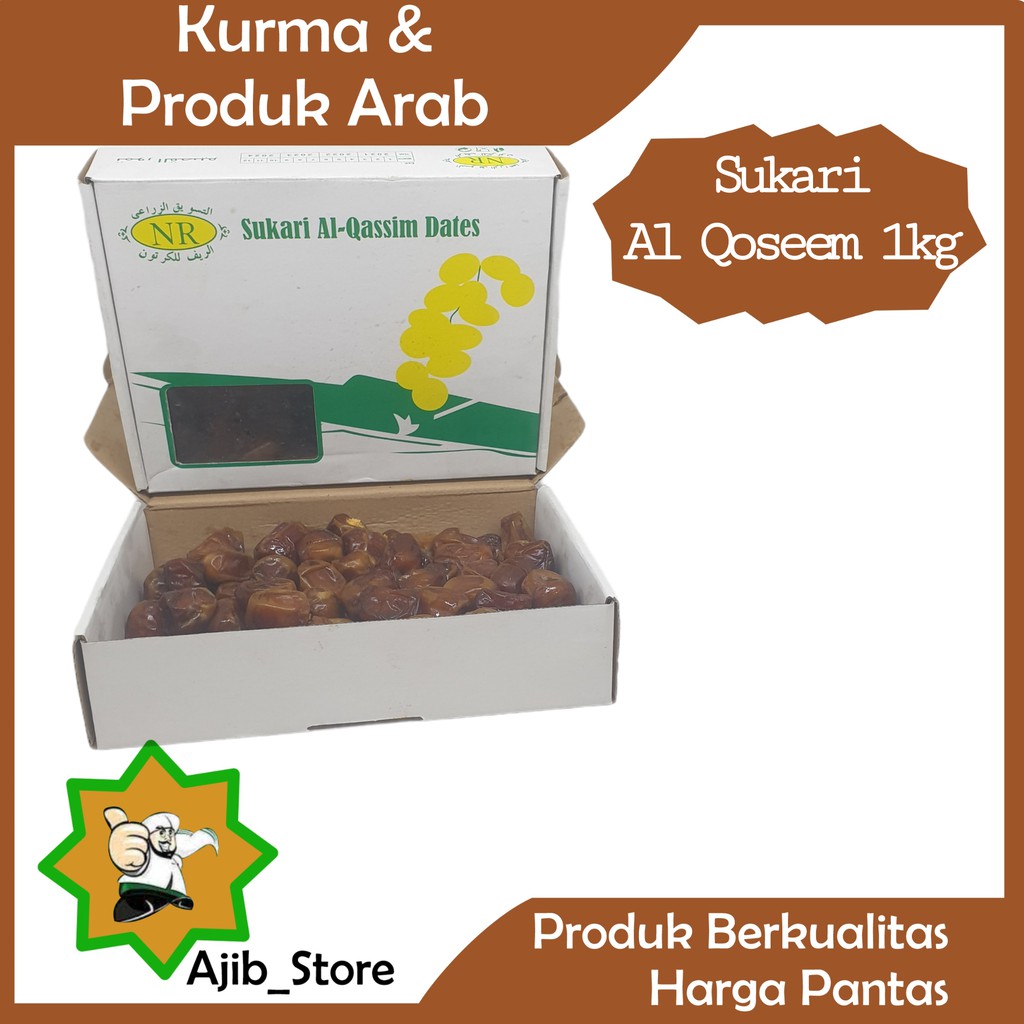 Fresh Quality Kurma Sukari Madinah Al Qaseem Kg Kg Grade Premium