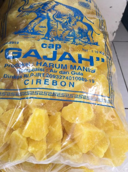 Gula Batu Kuning Khas Cirebon 100 Manis Nis Lazada Indonesia