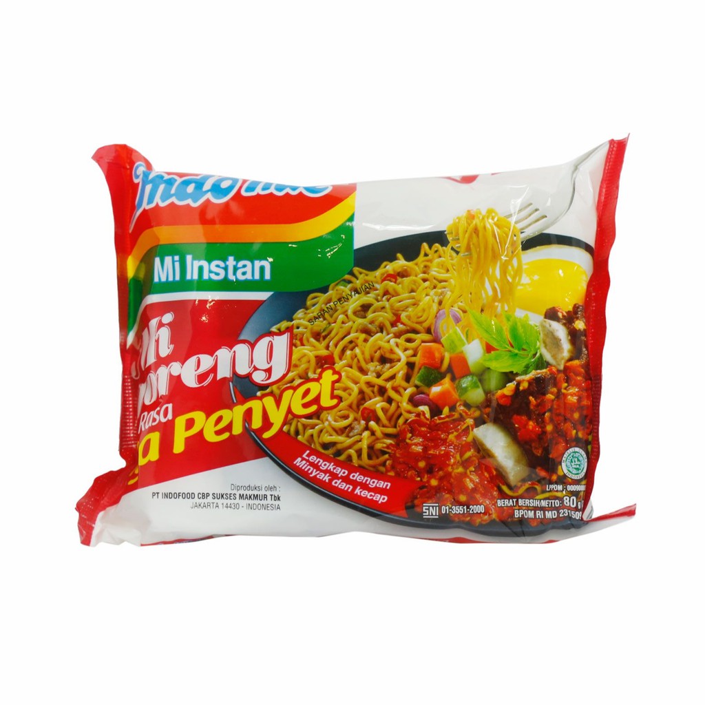 Indomie Goreng Iga Penyet Gram Lazada Indonesia