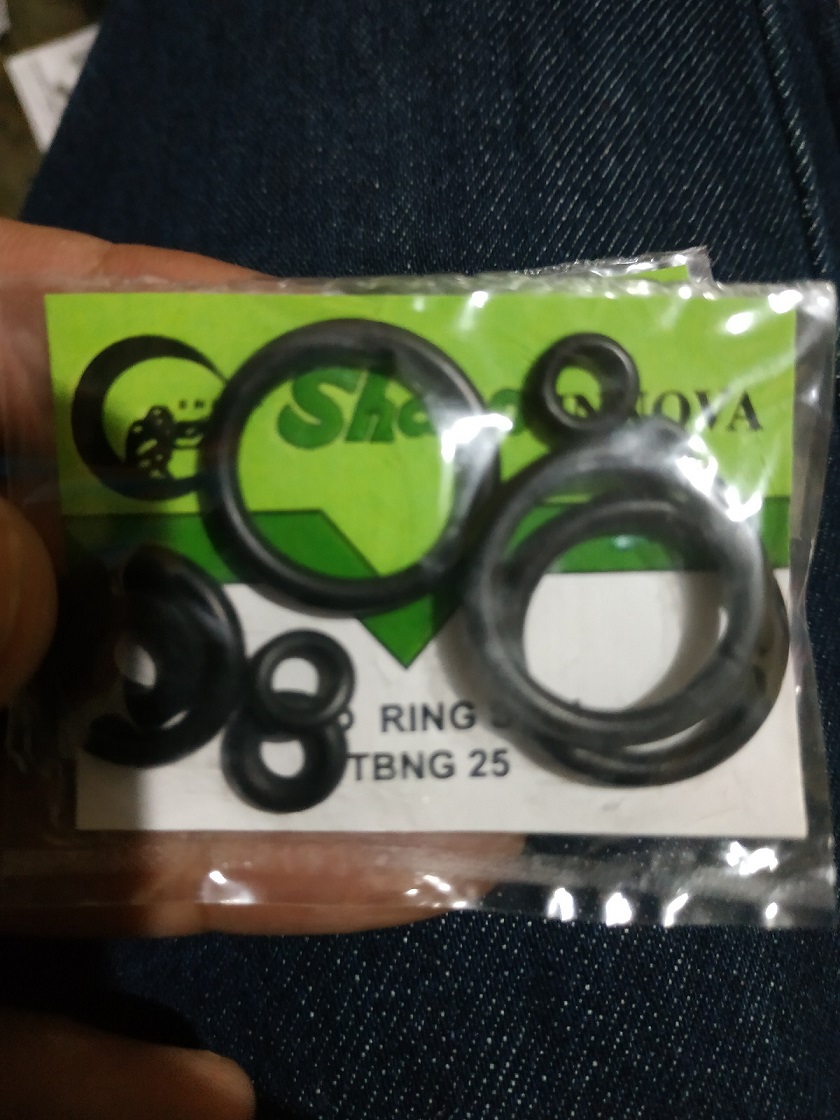 SIL Fulset SET OD25 UKLIK SHAPTO BARATA SIL ORING OD 25 LOGBARELs MURAH