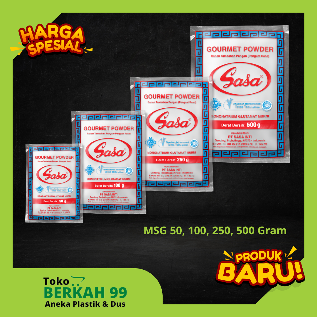 Sasa Penyedap Rasa Gr Msg Mng Kemasan Ekonomis Seasonings