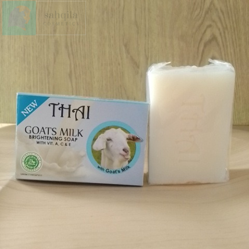 THAI Goats Milk Brightening Soap 50gr Dan 130g Sabun Susu Kambing Sabun