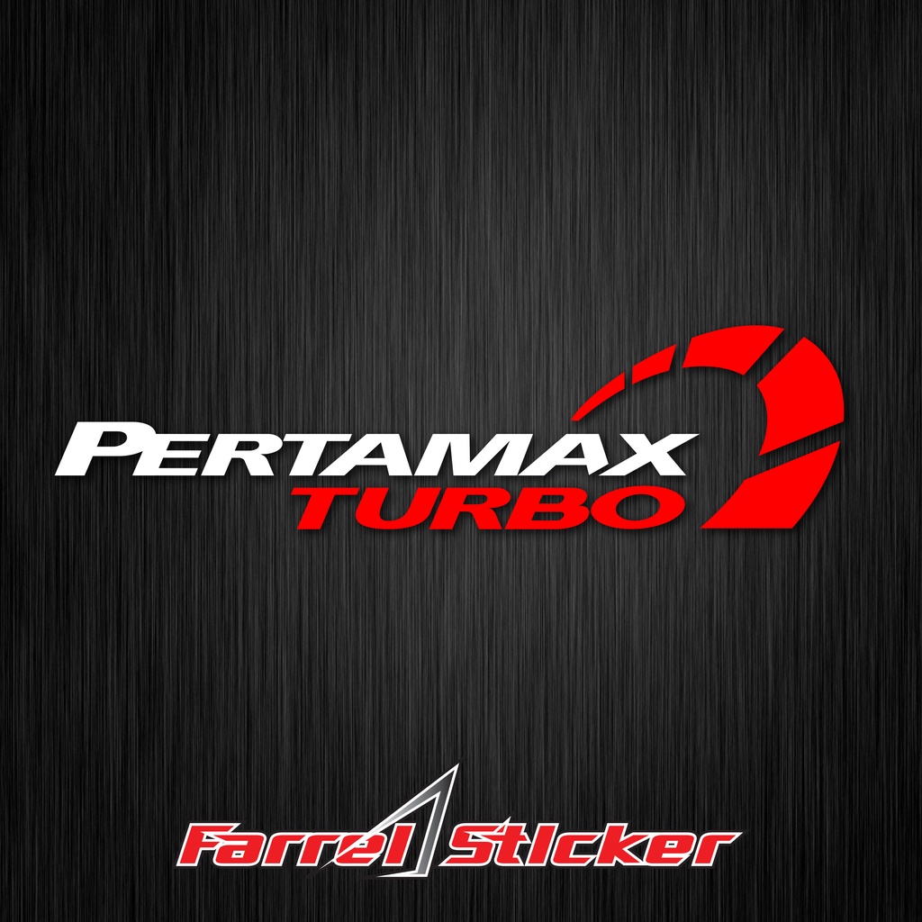 STIKER Sticker PERTAMAX TURBO 12 CM Lazada Indonesia