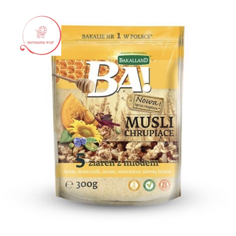 Ig Bakalland Ba Crunchy Muesli Seeds With Honey Gr Makanan