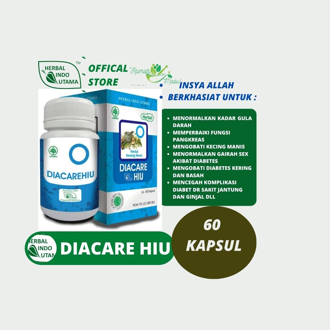 COD HIU DIACARE Obat Herbal Diabetes Kencing Manis Penormal Kadar