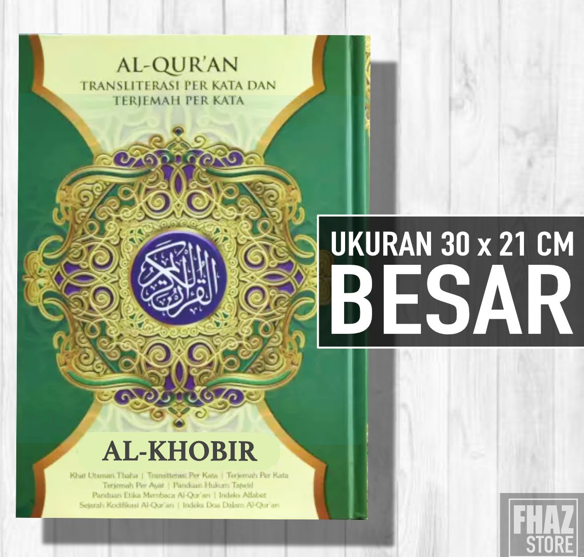 Al Quran Alkhobir Arab Latin Terjemah Perkata Alquran Juz Lengkap