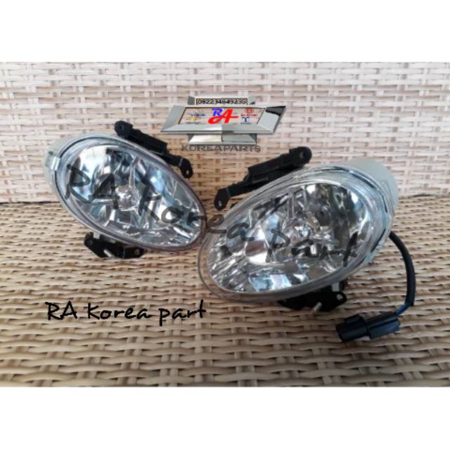 Fog Lamp Hyundai Atoz Kia Visto Foglamp Lampu Kabut Cristal Crystal