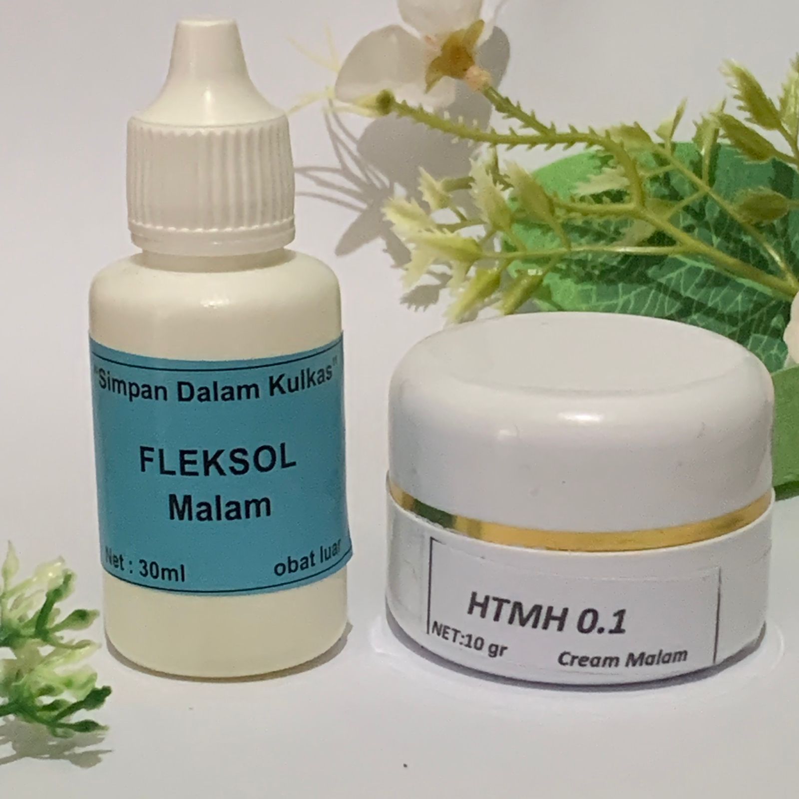 Paket Fleksol Cream Malam Htmh Paket Flek Tebal Lazada Indonesia