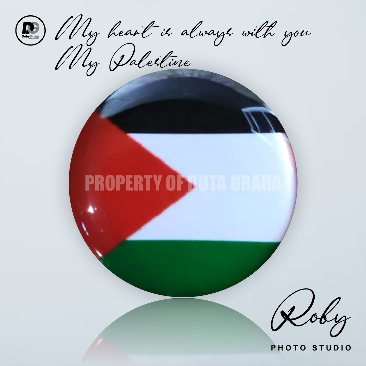 PIN RESIN BENDERA PALESTINA Pin Bros Aksesoris Souvenir PALESTINE