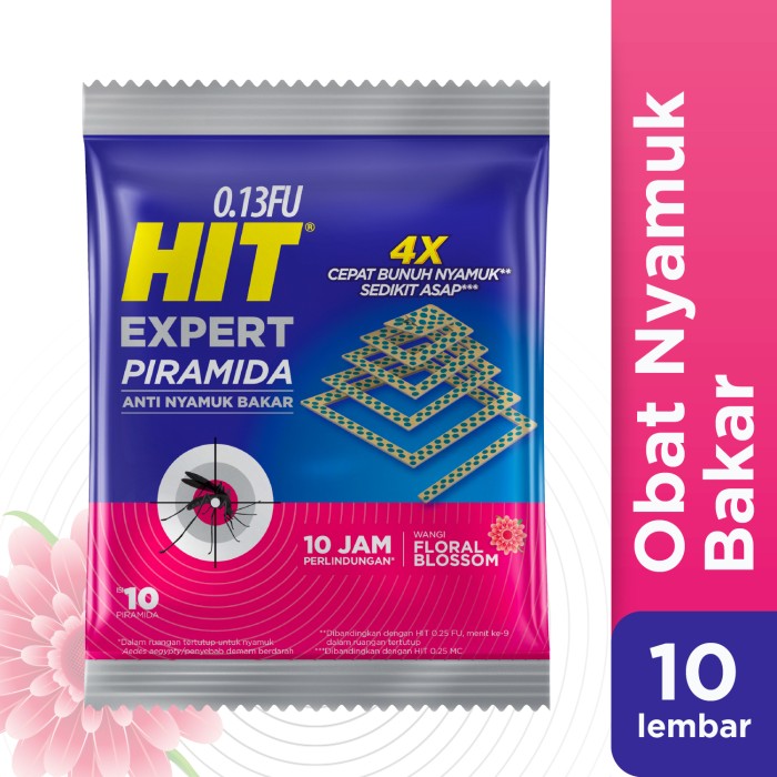 Hit Magic Expert Piramida Obat Nyamuk Bakar Isi Lembar Lazada