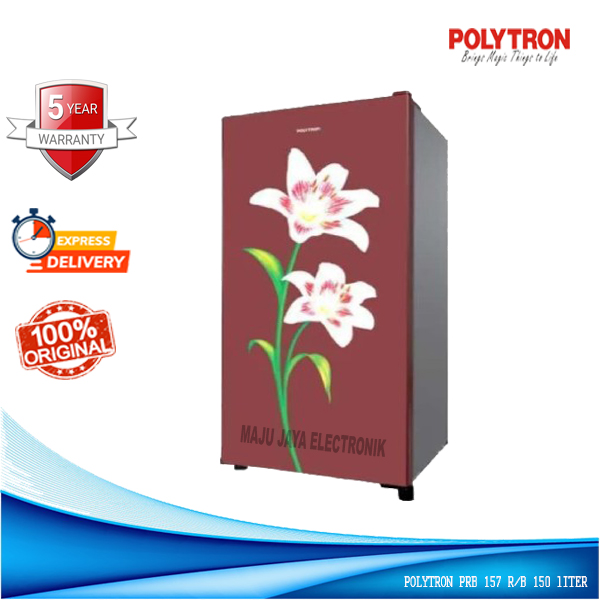 Kulkas Pintu Polytron Prb B R Semi Defrost Low Watt Liter