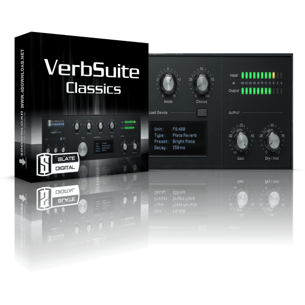 Software Program Recording Slate Digital Verbsuite Classics V1 0 12 5