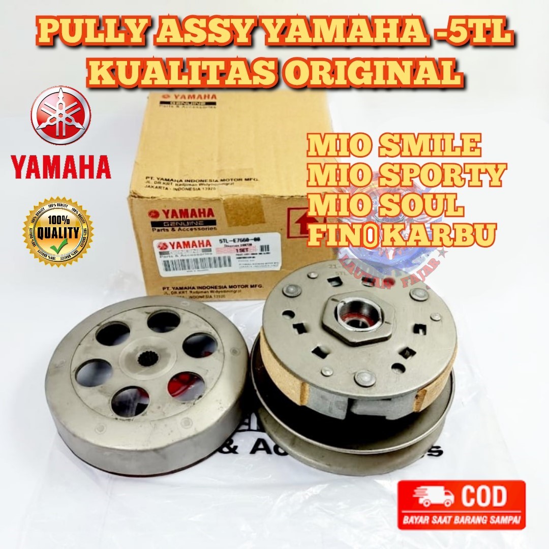 Pully Puley Assy Fino Karbu Mio New Mio Sporty Mio Soul Revo