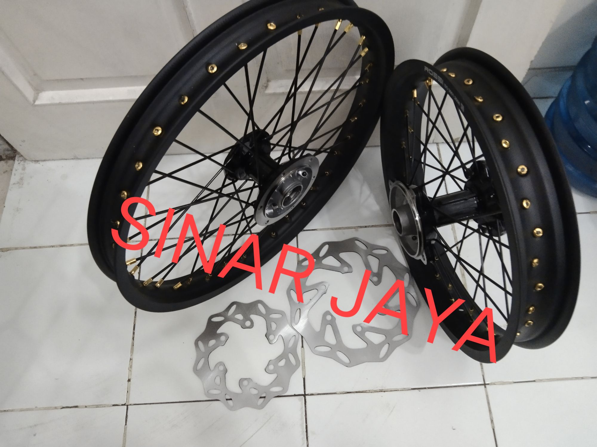 Sepaket Velg Supermoto Klx Sumo Klx Bf Dtracker Trail Cross