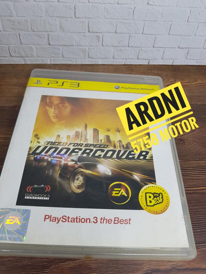 Kaset BD Game PS3 Need For Speed Under Cover