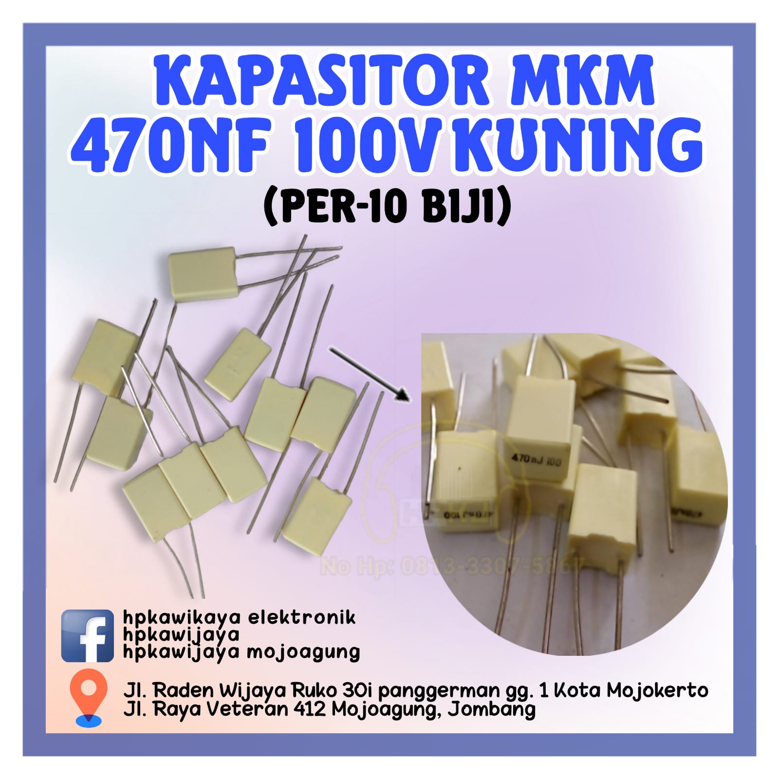 Kapasitor Mkm Nf V Mkm Nf Volt J Lazada Indonesia